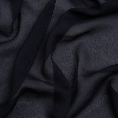 Famous Australian Designer Midnight Viscose Georgette