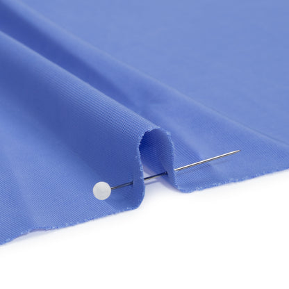 Famous Australian Designer French Blue Stretch Polyester Jersey Detail