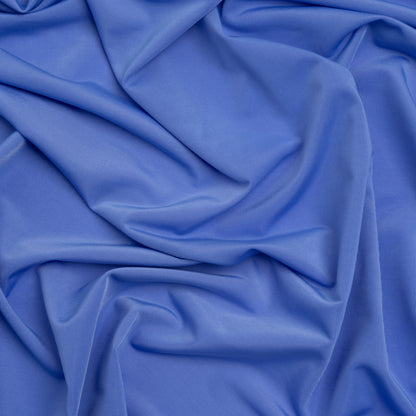 Famous Australian Designer French Blue Stretch Polyester Jersey