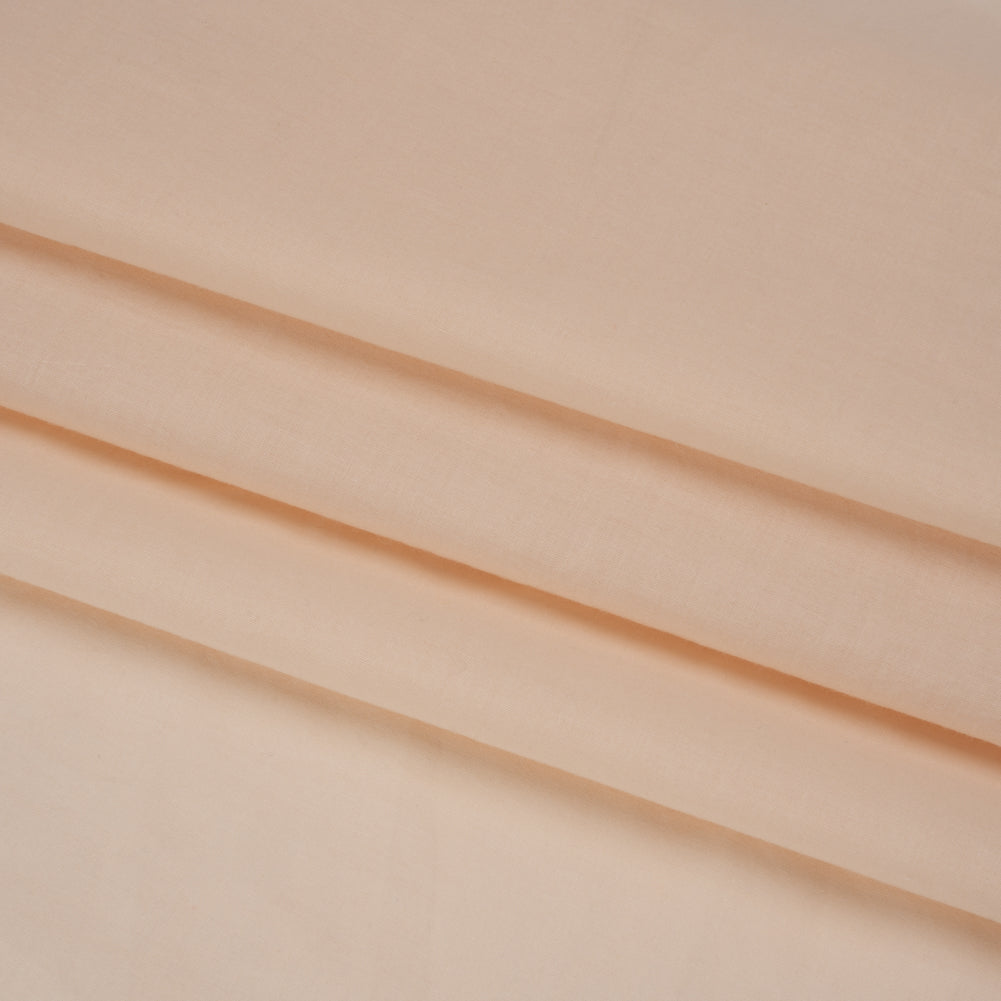Famous Australian Designer Peach Blossom Cotton Voile Folded