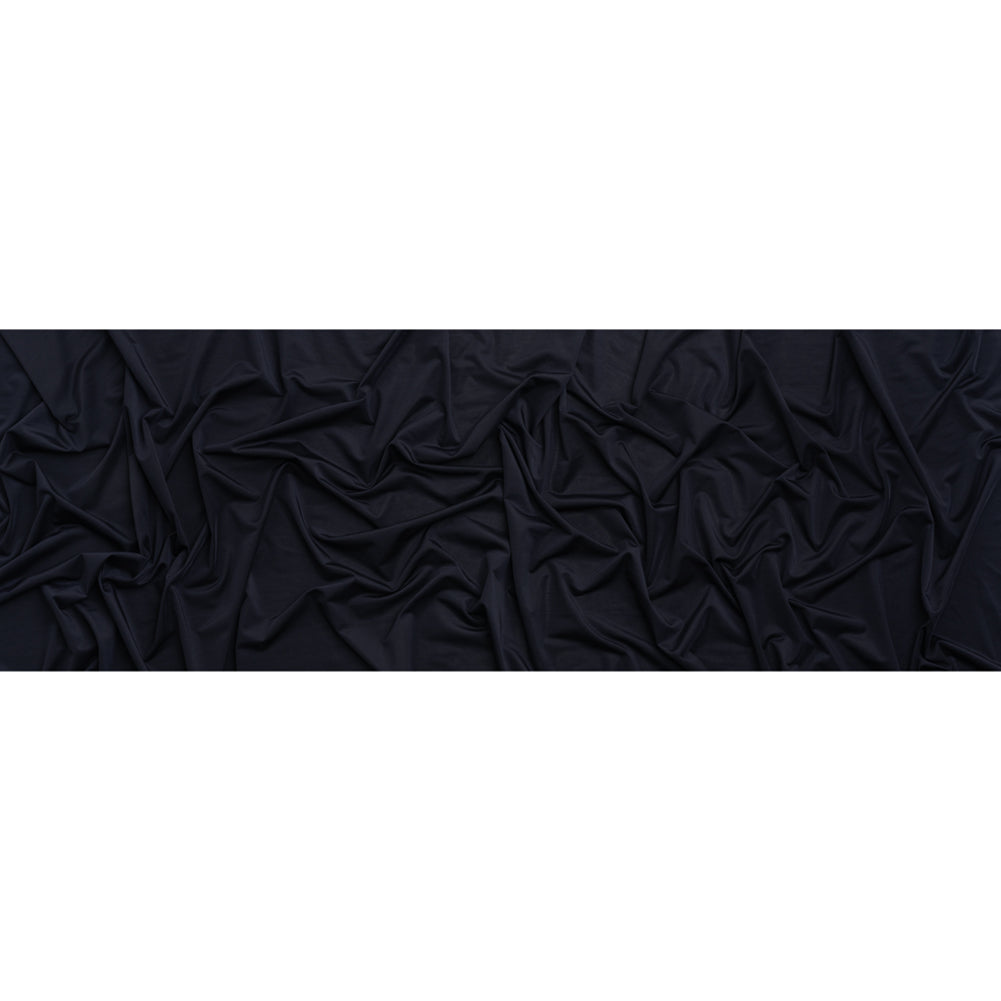 Famous Australian Designer Midnight Navy Stretch Polyester Jersey Full