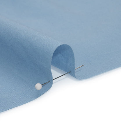 Famous Australian Designer Sky Blue Cotton Voile Detail
