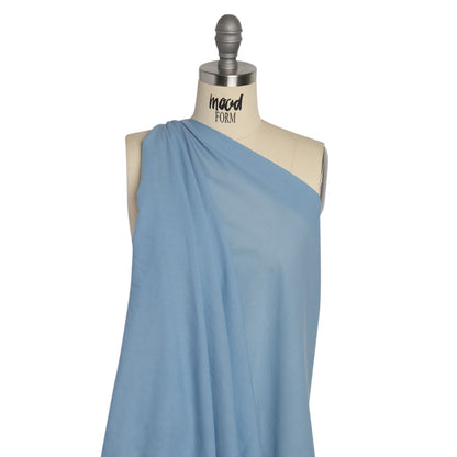 Famous Australian Designer Sky Blue Cotton Voile Drape