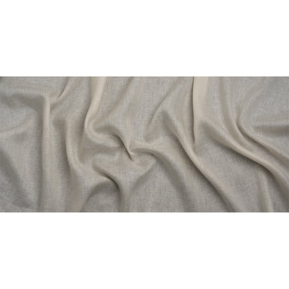 Famous Australian Designer Ivory Lightweight Linen Woven Full