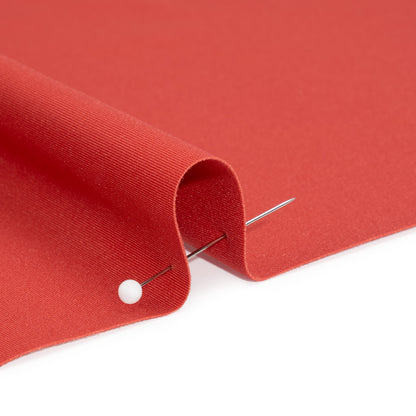 Famous Australian Designer Red Stretch Polyamide Interlock Knit Detail