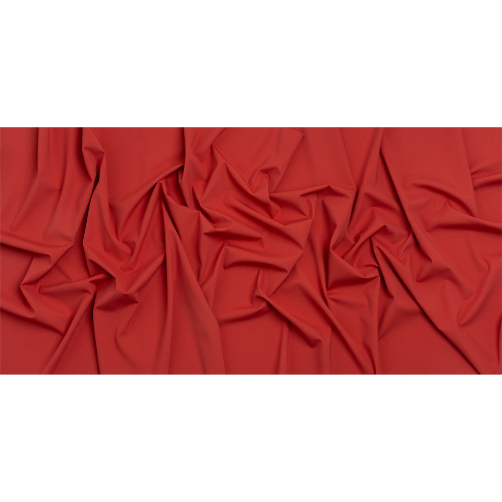 Famous Australian Designer Red Stretch Polyamide Interlock Knit Full