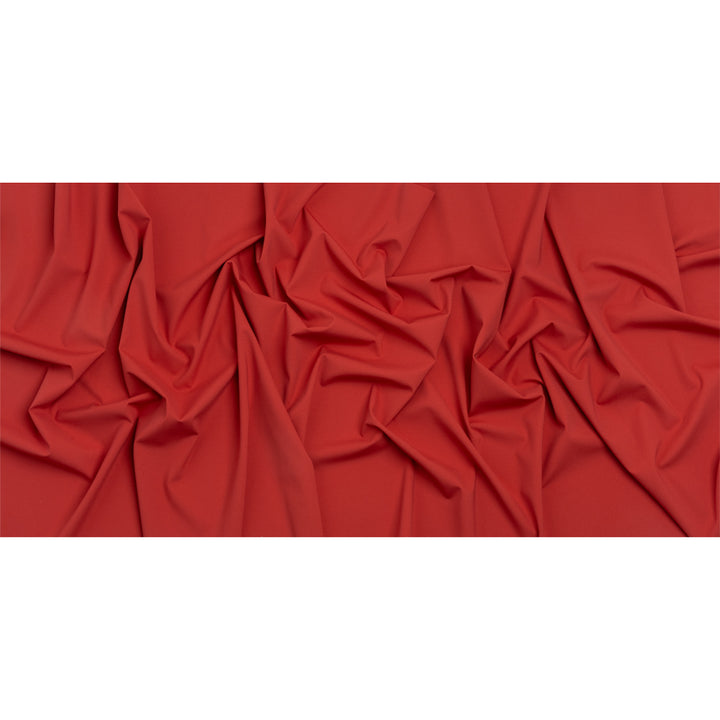 Famous Australian Designer Red Stretch Polyamide Interlock Knit Full