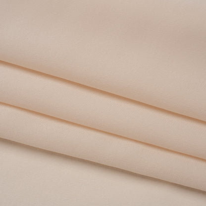 Famous Australian Designer Nude Silk Crepe de Chine Folded