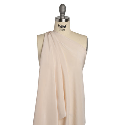 Famous Australian Designer Nude Silk Crepe de Chine Drape