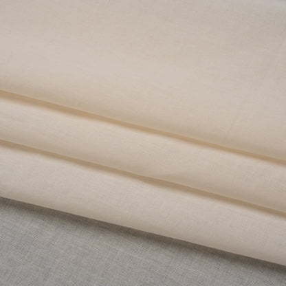 Famous Australian Designer Eggnog Cotton Voile Folded