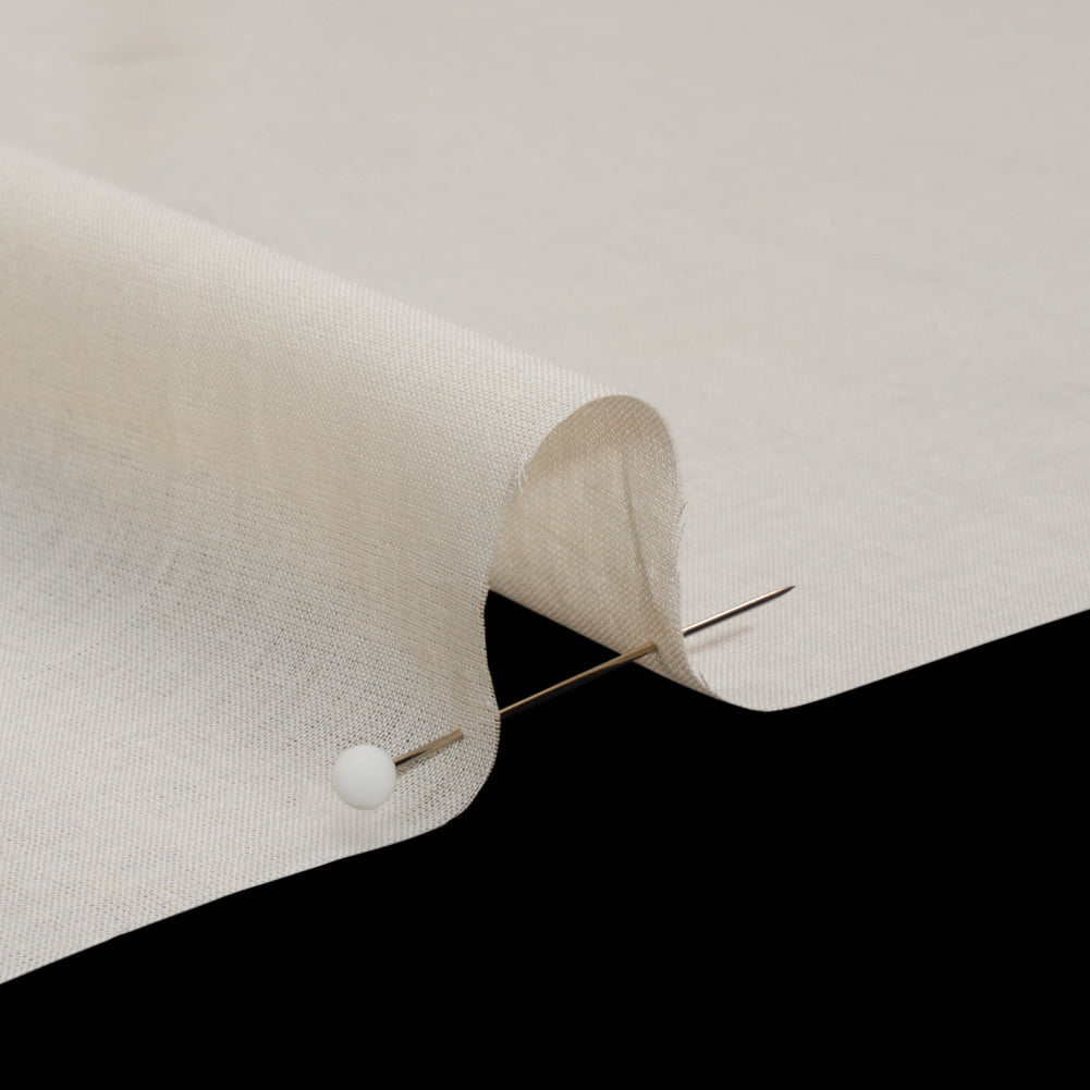 Famous Australian Designer Eggnog Cotton Voile Detail