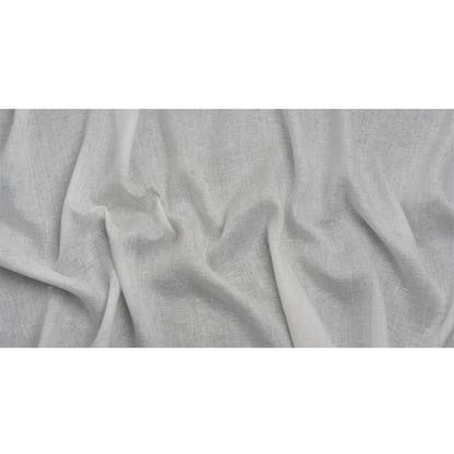 Famous Australian Designer White Lightweight Linen Woven Full