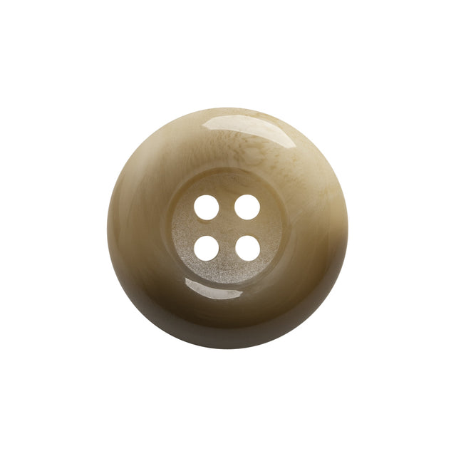 Plastic 4-Hole Button - Taupe and Beige Matte Center Tire Rim - 36L/23mm