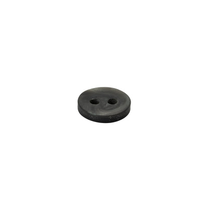 Plastic 2-Hole Button - 16L/10mm - Shimmering Charcoal