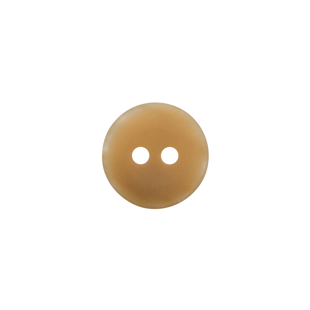 Plastic 2-Hole Button - 20L/12.5mm - Shimmering Cream