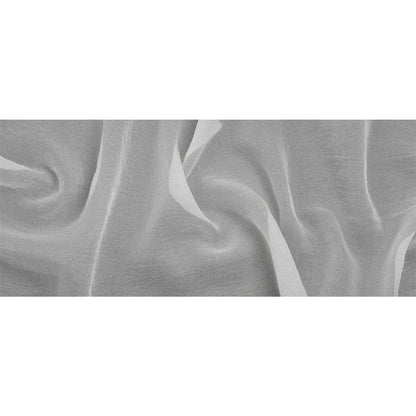 White Iridescent Shimmer Bubbly Crinkled Organza Brocade