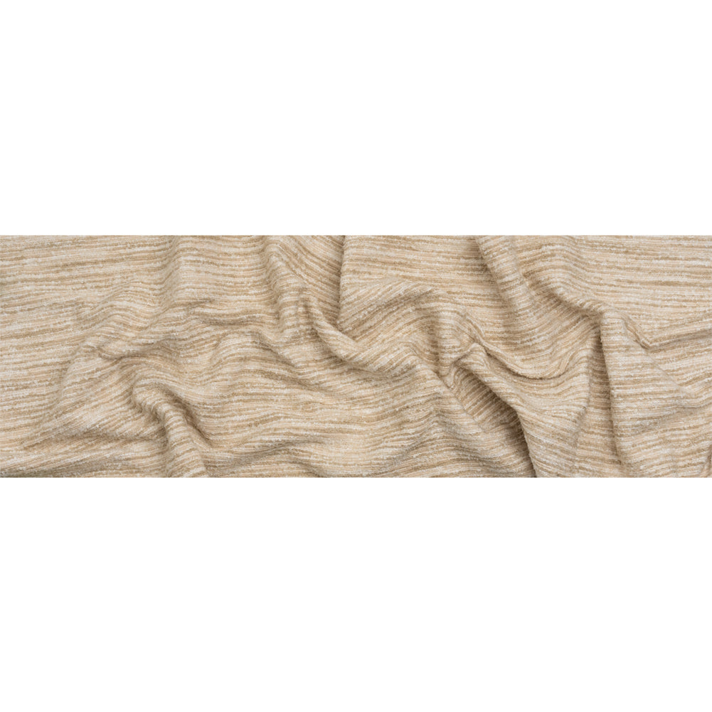 Mineral Ribbed Striated Upholstery Boucle Full