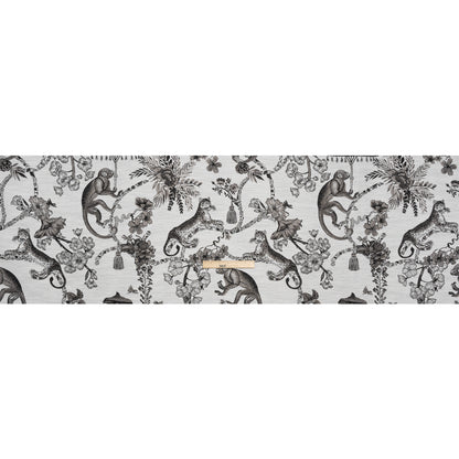 Black Diamond Exotic Pets and Flowers Upholstery Jacquard Full