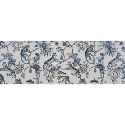 Sapphire Exotic Pets and Flowers Upholstery Jacquard Full