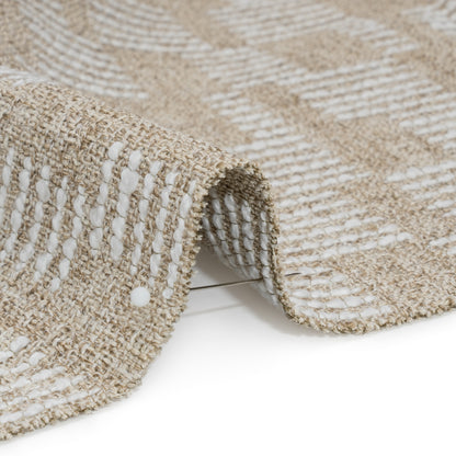 Cloud Slubbed Lines Upholstery Woven Detail