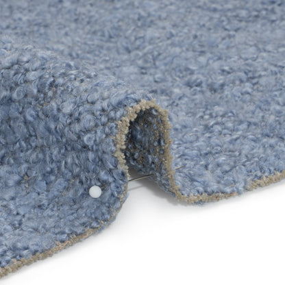 Delphinium Fluffy Upholstery Boucle Detail