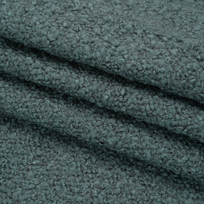 Denim Fluffy Upholstery Boucle Folded