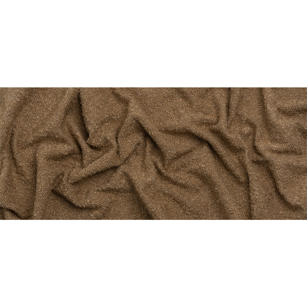 Fawn Fluffy Upholstery Boucle Full