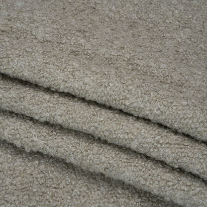 Fog Fluffy Upholstery Boucle Folded