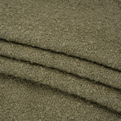 Grass Fluffy Upholstery Boucle Folded