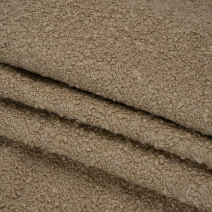 Mineral Fluffy Upholstery Boucle Folded