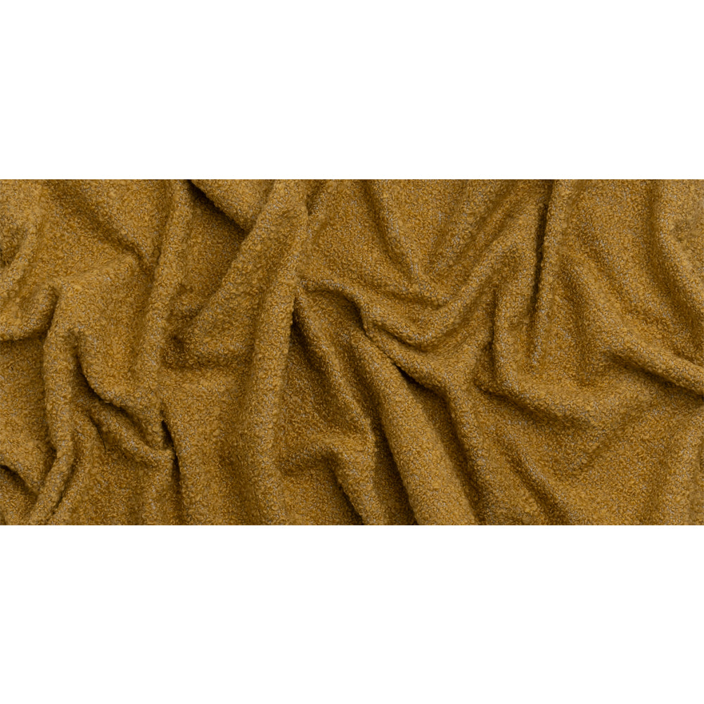 Mustard Fluffy Upholstery Boucle Full
