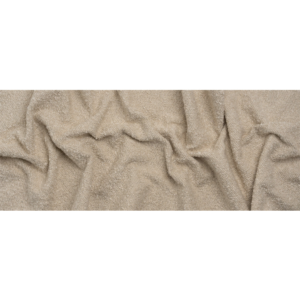 Parchment Fluffy Upholstery Boucle Full