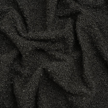 Smoke Fluffy Upholstery Boucle