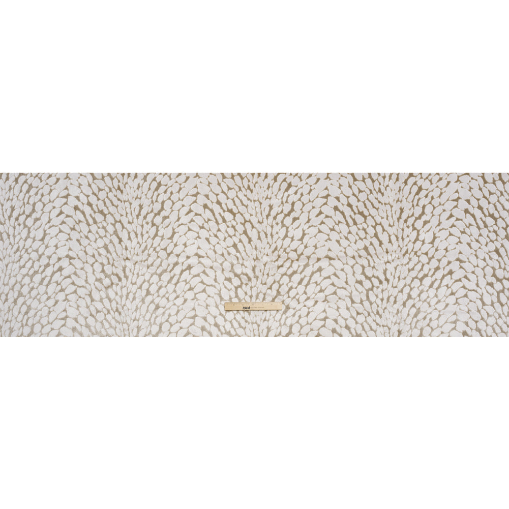 Sandstone Animal Spots Textured Chenille Jacquard Full