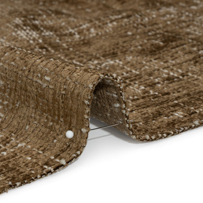 Bison Distressed Look Chenille Upholstery Woven Detail