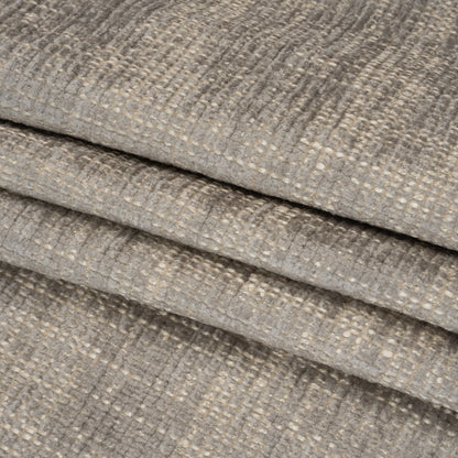 Haze Distressed Look Chenille Upholstery Woven Folded
