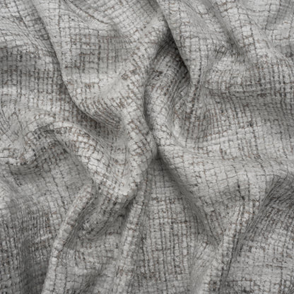 Ice Distressed Look Chenille Upholstery Woven