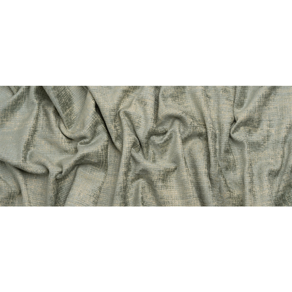 Mist Distressed Look Chenille Upholstery Woven Full