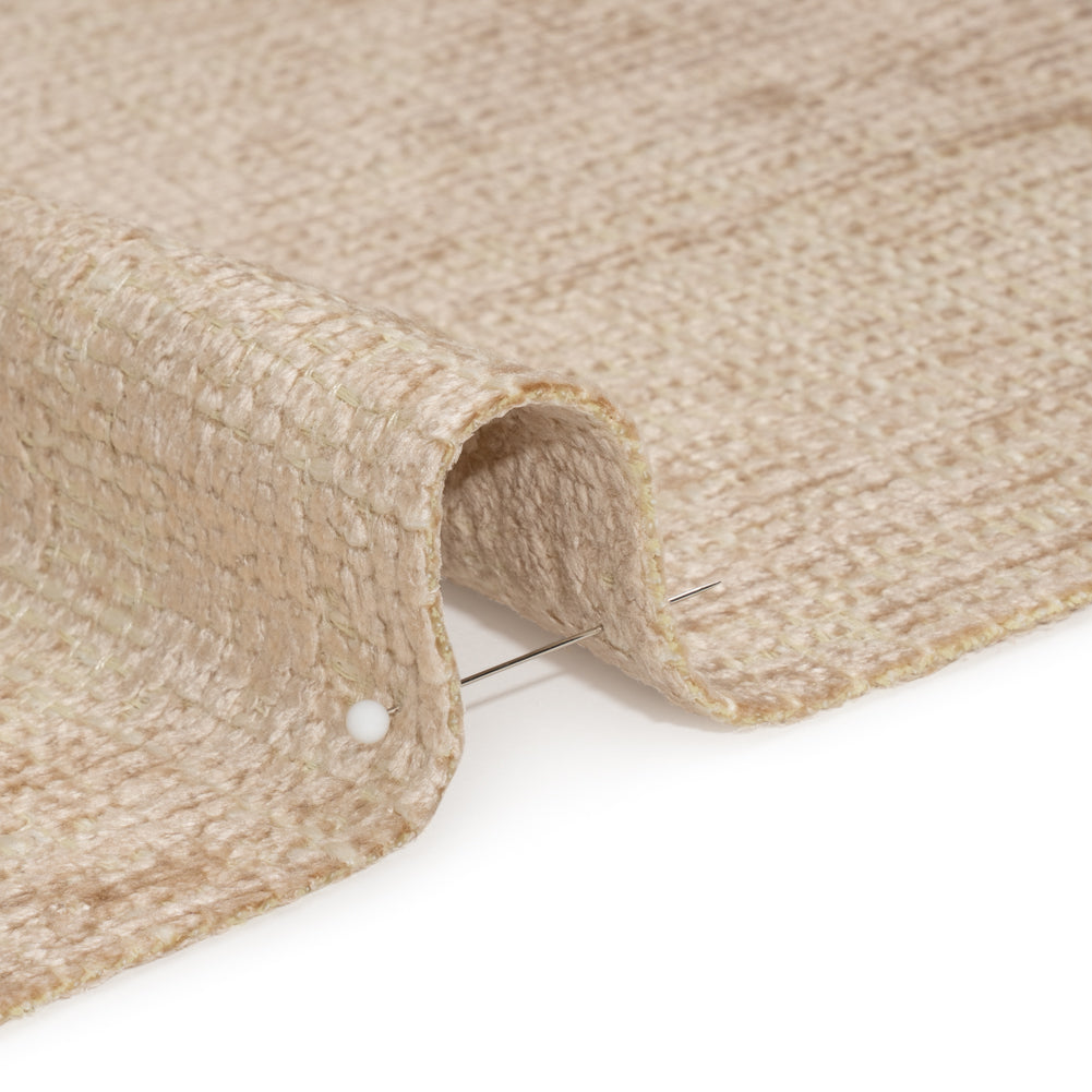 Opal Distressed Look Chenille Upholstery Woven Detail