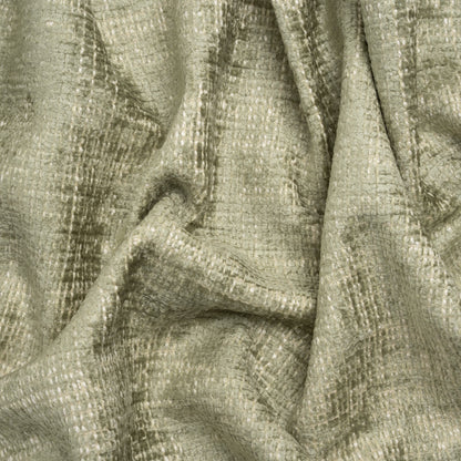 Seafoam Distressed Look Chenille Upholstery Woven