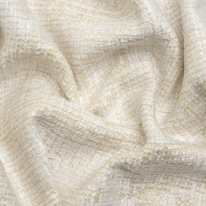 Snow Distressed Look Chenille Upholstery Woven