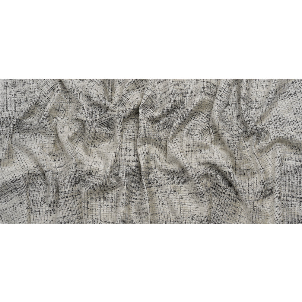 Tuxedo Distressed Look Chenille Upholstery Woven Full
