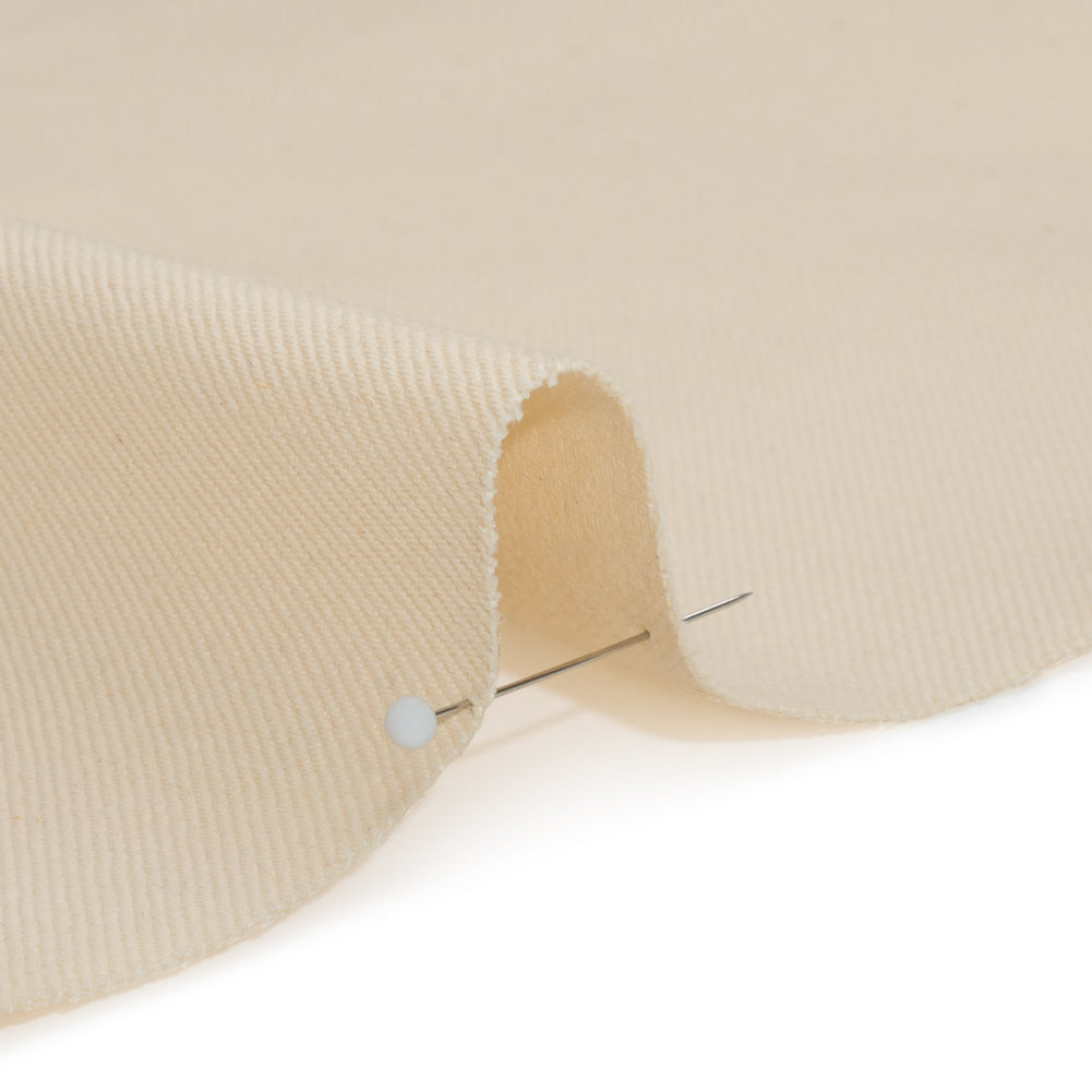 Greige Cotton Denim - 12.75oz Detail