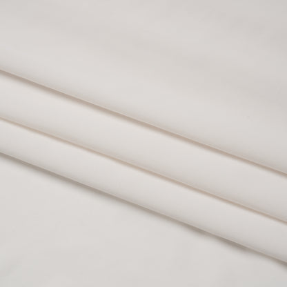 Famous Australian Designer Egret Stretch Polyester Jersey Folded
