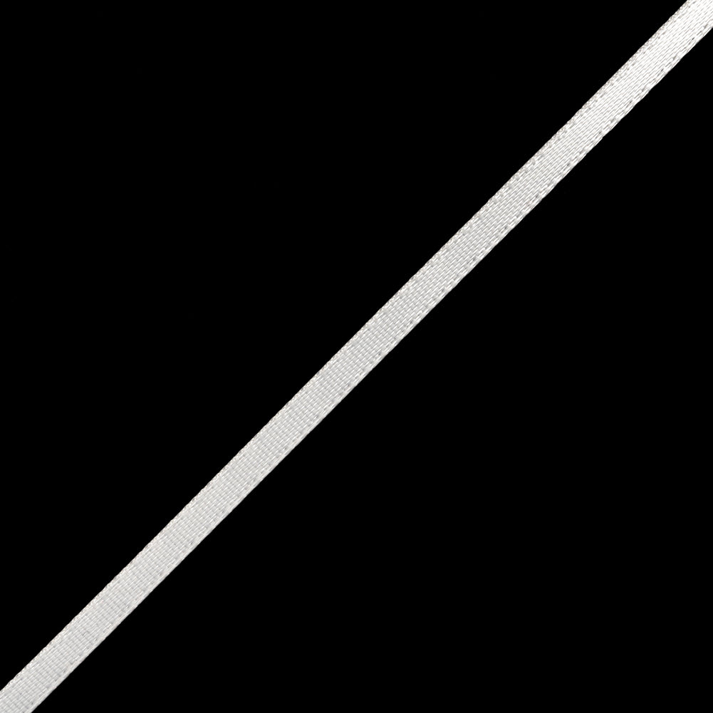 Satin Ribbon Double Faced - 0.125" - Opal White