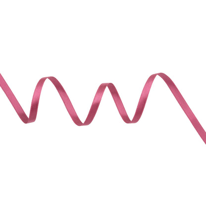 Satin Ribbon Double Faced - 0.25" - Rose Pink