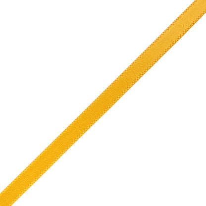 Satin Ribbon Double Faced - 0.25" - Golden Yellow