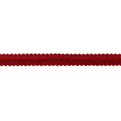 Gimp Braided Trim - 0.5" - Red Classic