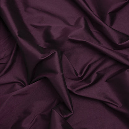 Polyester Taffeta - Plain Dyed Aubergine - Bellamy Collection