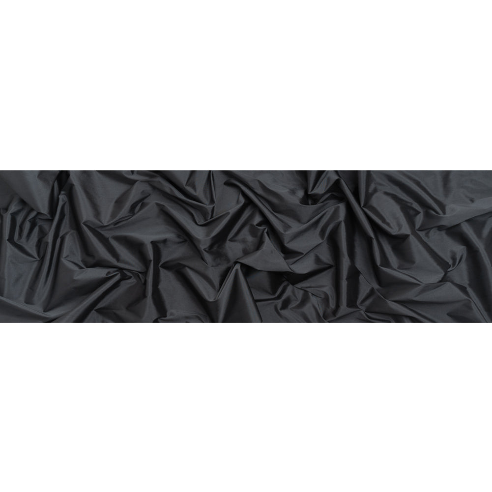 Polyester Taffeta - Plain Dyed Charcoal - Bellamy Collection Full